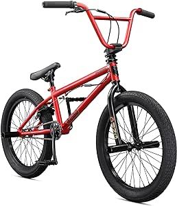 Mongoose Legion Kids Freestyle BMX Bike, Intermediate Rider, Boys and Girls Bikes, Hi-Ten Steel Frame, 20-Inch Wheels